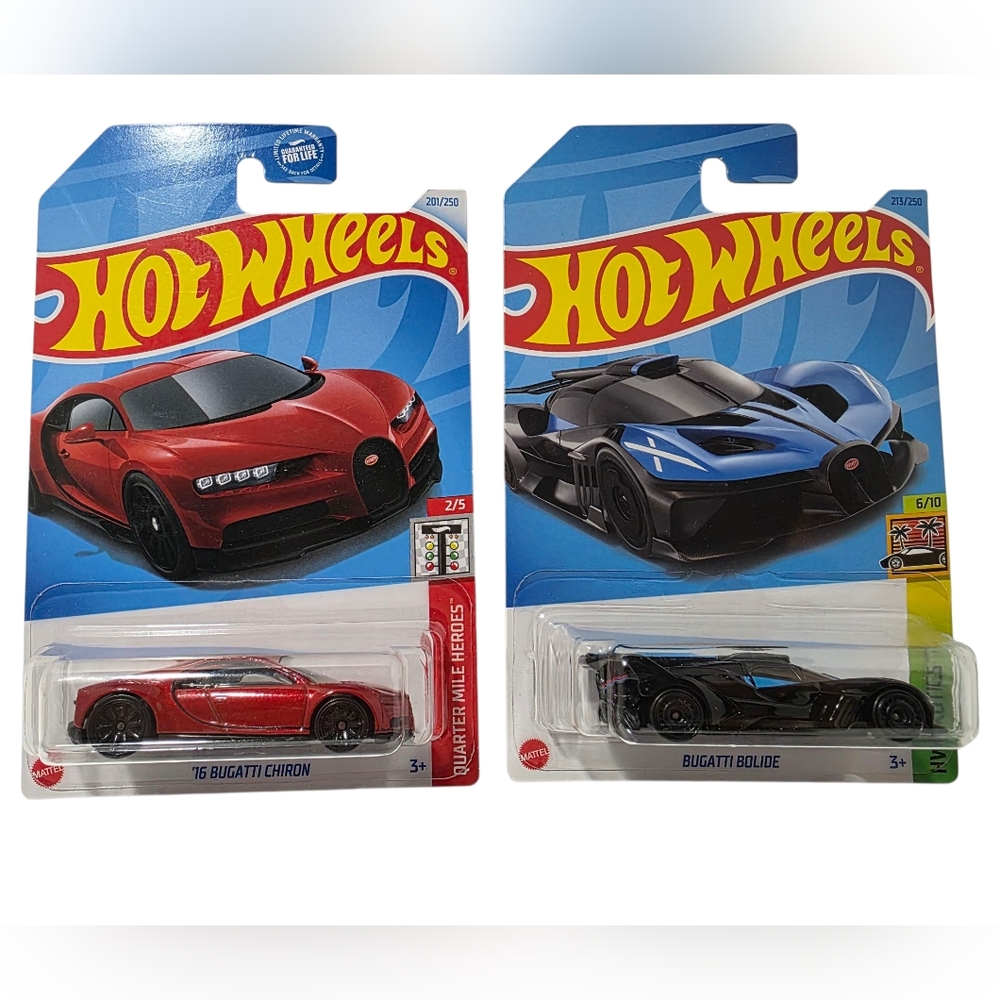 *Special Offer* Hot Wheels Bugatti Chiron and Bolide